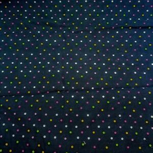 Jo-Ann Fabric 16x43" Polka Dot Cotton‎ Craft Sewing Quilting Material Remnant